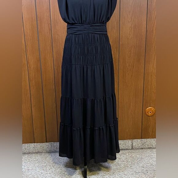 Derek Lam 10 Crosby Sleeveless Tiered Midi-Dress size 10 - Picture 9 of 16